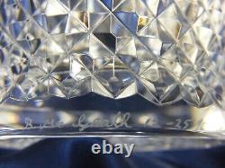 Vintage Waterford Crystal Double Old Fashioned 12-25-96 Colleen Cut 12 Oz 8-b