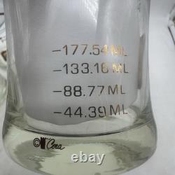 Vtg Cera Name Your Poison Double Old Fashioned Glasses (6) Mid Century Modern