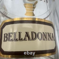 Vtg Cera Name Your Poison Double Old Fashioned Glasses (6) Mid Century Modern