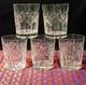 Vtg. Set 5 Waterford Crystal GRAINNE Double Old Fashioned Glass Tumblers Ireland
