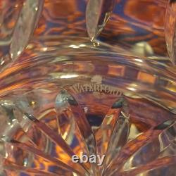 Vtg. Set 5 Waterford Crystal GRAINNE Double Old Fashioned Glass Tumblers Ireland