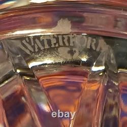 Vtg. Set 5 Waterford Crystal GRAINNE Double Old Fashioned Glass Tumblers Ireland