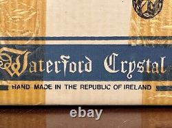 Vtg Set 6 WATERFORD CRYSTAL Lismore Double-Old Fashioned Original Box IRELAND