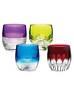 Waterford #160453 Mixology Double Old Fashioned Set Of 4 Mixed Colors Bnib F/sh