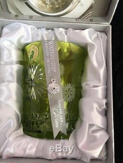 WATERFORD 2019 SNOWFLAKE WISHES DOF Double Old Fashioned Lime #40035508 NIB