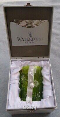 WATERFORD 2019 Snowflake Wishes Prosperity Lime DOF Tumbler Castlemaine Mint NEW