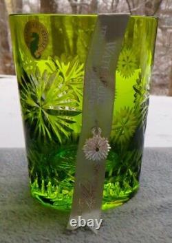 WATERFORD 2019 Snowflake Wishes Prosperity Lime DOF Tumbler Castlemaine Mint NEW