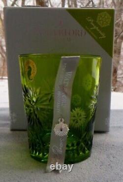 WATERFORD 2019 Snowflake Wishes Prosperity Lime DOF Tumbler Castlemaine Mint NEW