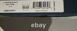 WATERFORD 40021871 LISMORE DOUBLE OLD FASHIONED PAIR BLACK Glasses New In Box