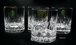 WATERFORD Barware Double Old Fashioned Enis 12 oz Set of 4 NEW