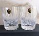 WATERFORD CRYSTAL Double Old Fashioned Lismore Diamond Tumblers, Set Of 2