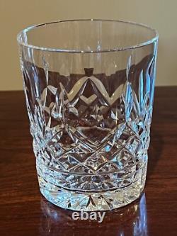 WATERFORD CRYSTAL LISMORE DOUBLE OLD FASHIONED 12 oz. GLASSES, SET OF 4
