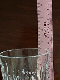 WATERFORD CRYSTAL LISMORE DOUBLE OLD FASHIONED 12 oz. GLASSES, SET OF 4