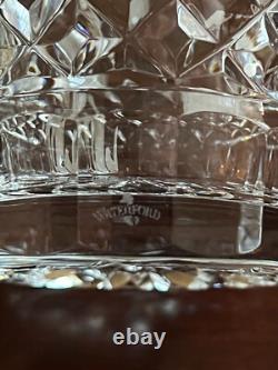WATERFORD CRYSTAL LISMORE DOUBLE OLD FASHIONED 12 oz. GLASSES, SET OF 4