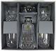 Waterford Crystal Lissadel Decanter Set With 4 Double Old Fashioned Glasses