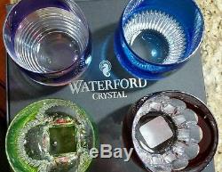 Waterford Crystal Mixology Double Old Fashioned Color Glasses