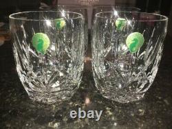 WATERFORD CRYSTAL WESTHAMPTON DOUBLE OLD FASHIONED GLASSES SET of 4. NEW in BOX