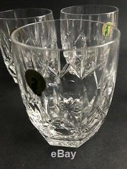 WATERFORD CRYSTAL Westhampton Double Old Fashioned DOF Whisky Glasses NIB