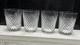 WATERFORD Crystal ALANA Ireland Double Old Fashioned Glasses 4 3/8 Set/4 READ