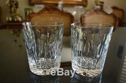 WATERFORD Crystal Millennium Collection LOVE Set of 2 Double Old Fashioned Tumbl