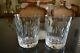 WATERFORD Crystal Millennium Collection LOVE Set of 2 Double Old Fashioned Tumbl