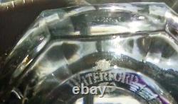 WATERFORD Crystal SIMPLY PASTEL LILAC Double Old Fashioned DOF Glass withLabel