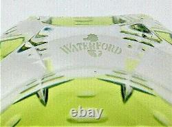 WATERFORD Crystal SIMPLY PASTEL Lime DOUBLE OLD FASHIONED Glasses PAIR NEW SET/2