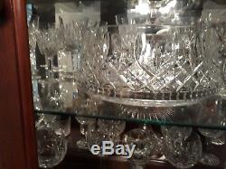 WATERFORD Crystal WESTHAMPTON 3 DOUBLE OLD FASHIONED GLASSES Rocks Whiskey