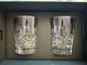 WATERFORD LISMORE DOUBLE OLD FASHIONED GLASSES/TUMBLERS (set of 2)- NEW