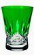 WATERFORD LISMORE Pops! EMERALD GREEN Double Old Fashioned DOF Glass ONE (1)