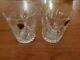WATERFORD MILLENNIUM 5 TOASTS DOUBLE OLD FASHIONED GLASSES Set of 2
