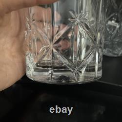 WATERFORD MOURNE Double Old Fashioned Whiskey Glasses 3 3/4T, Set Of 4 Marqu