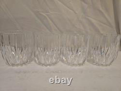 WATERFORD Marquis Crystal Omega Double Old Fashioned Glasses