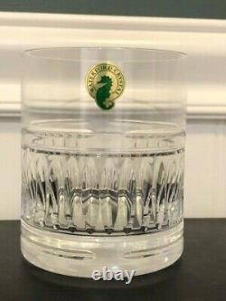 WATERFORD ROLLY POLLY Double Old Fashioned Glass SET of 2 BNWT