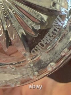 WATERFORD SNOWFLAKE WISHES Double Old Fashioned Glasses Made in Ireland