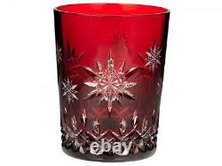 WATERFORD Snowflake 2011 Wishes Joy Prestige Ruby Double Old Fashioned New 1st