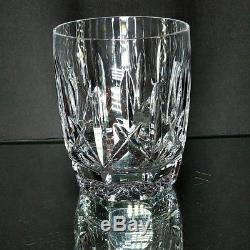 WATERFORD Westhampton Lead Crystal Double Old Fashioned Rocks Glass Signed