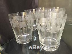 WILLIAM YEOWARD CRYSTAL- LEONORA Double Old Fashioned- Set of 6 Discontinued