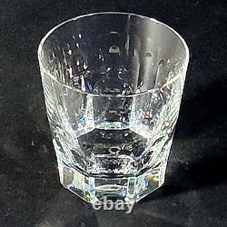 WILLIAM YEOWARD DOUBLE OLD FASHIONED GLASS, Cut Lead Crystal, 3 1/2, ENGLAND