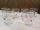 WORLD MARKET Black Paw Inlay Double Old Fashioned Glass Drinkware Set Of 6