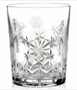 Waterford 2013 Clear Snowflake Wishes Double Old Fashioned Glasses (8)