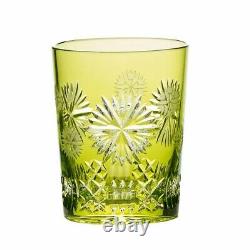 Waterford 2019 Snowflake Wishes Prestige ed. Double Old Fashioned glass LIME NIB