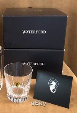 Waterford 8 DOF Glasses Southbridge Double Old Fashioned crystal set lot