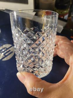 Waterford ALANA 5 oz DOUBLE OLD FASHIONED Crystal SHOT GLASS IRELAND 3 PCS LOTS