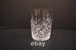 Waterford ARAGLIN Double Old Fashioned Glass Whiskey Tumblers set of 4 DOF