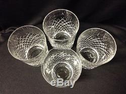 Waterford Alana Set of 4 Double Old Fashioned Glasses