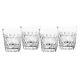 Waterford Bolton 11 Oz Double Old Fashioned Glass, Set of 4 Newith Gift Box