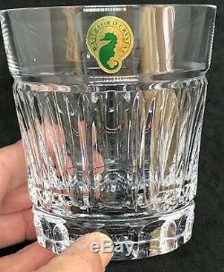 Waterford Bolton Crystal Double Old-fashioned Glasses Set Of 4 Brand New In Box