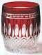 Waterford CLARENDON RUBY Double Old Fashioned Glass 1837576