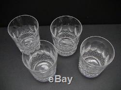 Waterford COLLEEN 14 oz Double Old Fashioned 4 3/8 / Set of 4 / Excellent